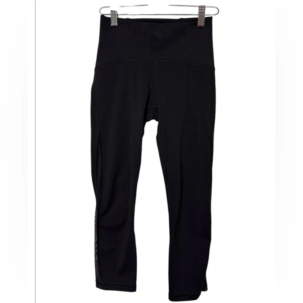 Lululemon Black High-Waisted Leggings Size 4
